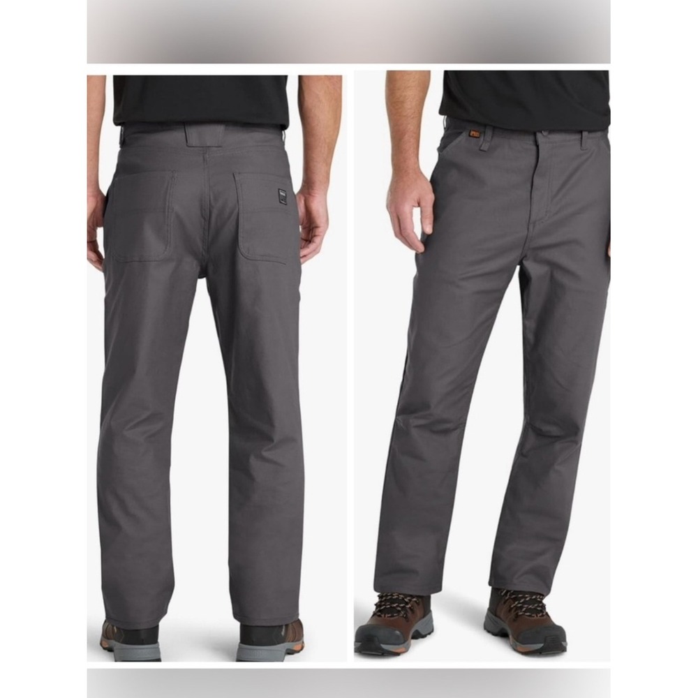 Timberland Gritman Athletic Fit Performance Pants Men's Size 34 Grey Workwear